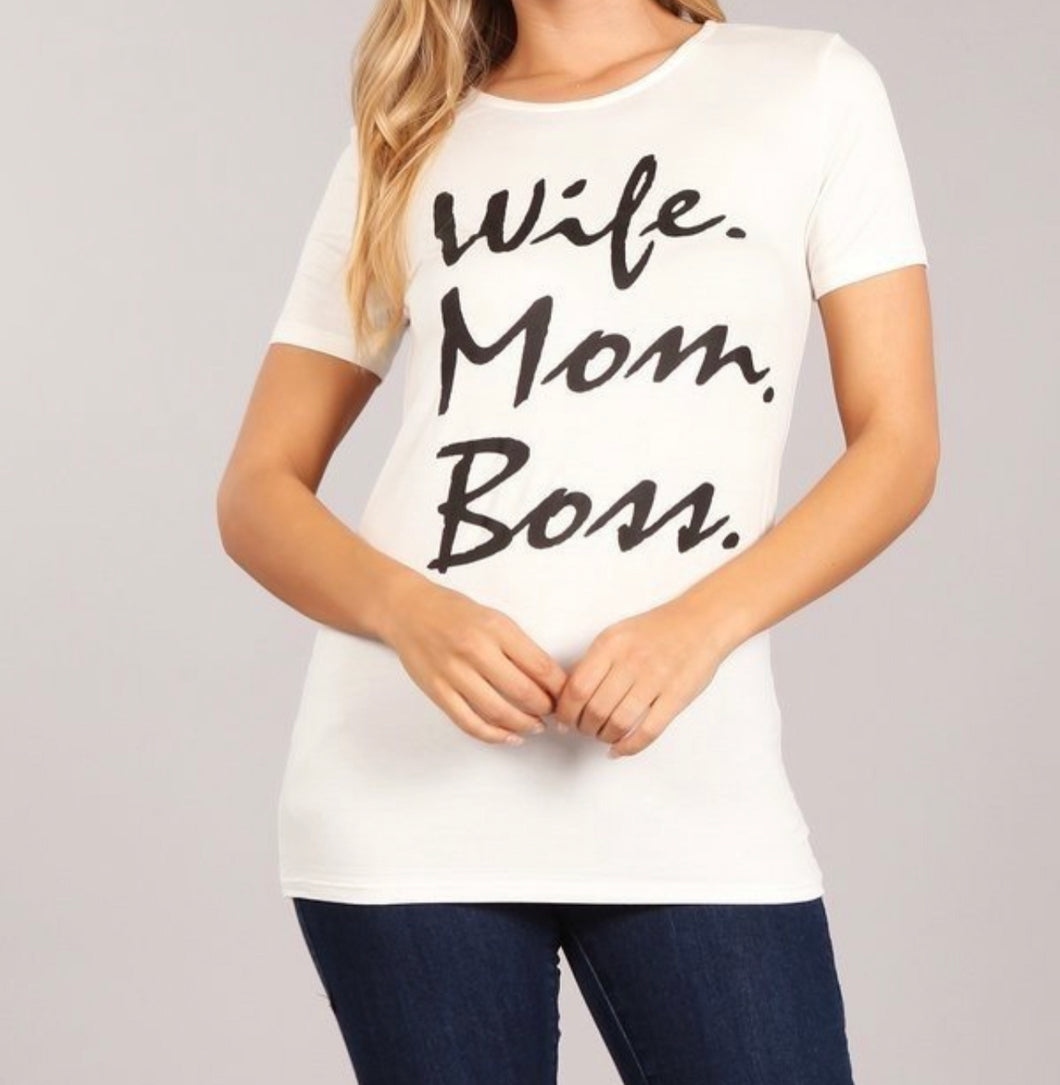 Logo T-shirt all wife should have